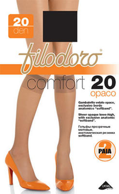 GAMBALETTO DONNA COMFORT 20 OPACO Ingrosso Intimo Tellini S.r.l.